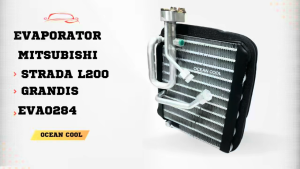 คอล์ยเย็น มิตซูบิชิ สตราด้า 2000 - 2004   แกรนดิส จีวากอน EVA0284 Evaporator for Mitsubishi L200 Strada G-Wagon  Grandis  รุ่นโบลเวอร์ใบพัด 1 ข้าง ตู้แอร์