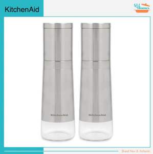 KitchenAid Set of 2 Salt and Pepper Manual Grinders Stainless Steel KOG988OSSSA