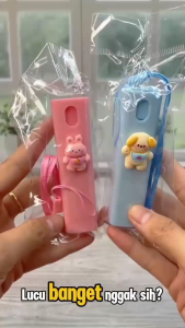 Botol Parfum Mini Travel 10ml Karakter Lucu Spray Bottle Refillable FREE Tali Gantungan Wadah Isi Ulang Semprotan Toner Hand Sanitizer Multifungsi - FR GALLERY