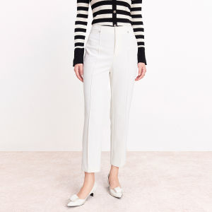 Koradior | Summer New Straight Pants for Women Nine-Tenth Length
