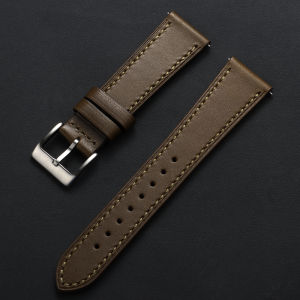 18mm 20mm 22mm 24mm Quick Release Vintage Retro Calfskin Leather Watch Band Business Straps Universal Men Women Bracelets Belt
