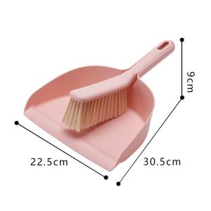 Mini Handheld Broom Set Plastic Dustpan And Sweeper Small Household Cleaning Tools Compact Size for Desk Top Messes