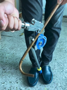 Refrigeration Repair Manual Pipe Bender Air Conditioner Slot Break Wrench Pipes Bending Tool