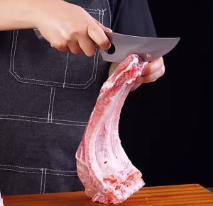 HEFENG มีดญี่ปุ่น มีดเลากระดูก หนังดินแอร์ ปลอกหนังอย่างดี อเนกประสงค์ พร้อมที่ผ่านการผ่าตัด