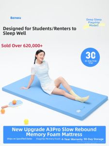 BENWU | Memory Foam Mattress Cushion