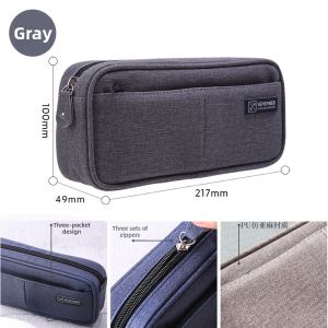 deli | Large Capacity Multi-functional School Pencil Case