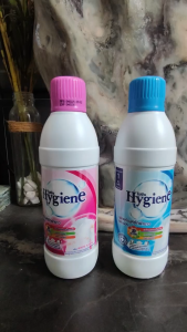 Combo 2 chai Nước tẩy quần áo màu áo trắng siêu trắng HygienE Thái Lan chính hãng mỗi chai 250ml