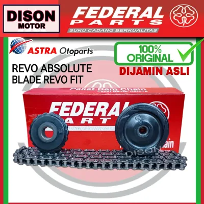 Rantai keteng set federal revo absolute blade revo fit KWB original rantai kamprat federal