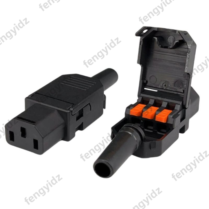 Smart Rice Cooker Plug 10A Male/Female plug rice cooker screw free quick wiring AC power ...