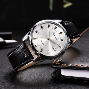 Top Brand Mens Watches Luxury Simple Quartz Wrist Watches for Men Leather Belt Fashion Business Male Clock relogios masculino