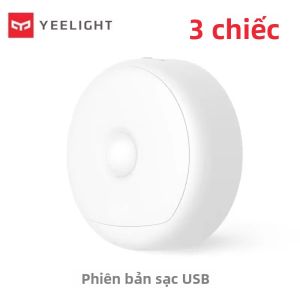 Đèn Ngủ Thông Minh Yeelight Có Thể Sạc Lại Điều Khiển Từ Xa Đèn LED Hành Lang Ánh Sáng Ấm Áp Cho Tủ Bếp Tủ Quần Áo Lối Đi Nhà Thông Minh
