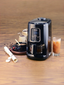 [Phích cắm dẹt] Donlim | Máy Xay và Pha Cà Phê Tự Động Mini Gia Đình