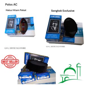 Termurah dgn kualitas baik Peci hitam nasional peci merk TAWADHU polos Ac kualitas premium