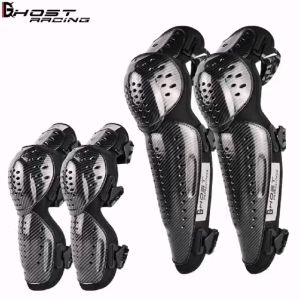 Ghost Racing Elbow Guard & Knee Guard 4 in1 set (Full Cover) Motorcycle Protector Gear Set Pengawal Siku Lutut