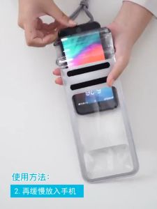 【ready stock】Universal Smartphone Bag Waterproof Case Phone Pouch Dry Bag for Outdoor Diving Swimming Tourism waterproof mobile phone case underwater mobile phone case universal waterproof case swimming waterproof bag