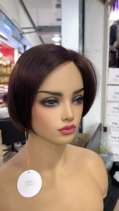 วิกผมแท้ วิกผมแท้ทอมือเสกข้าง ฟ้าใสวิกผม CALAWIGS-2020 วิกผมแท้ ทอมือหนังเสกข้าง รหัส 8812