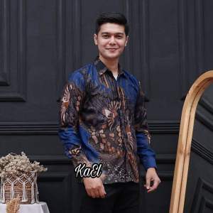 Undurjoyo kemeja batik pria lengan panjang mewah