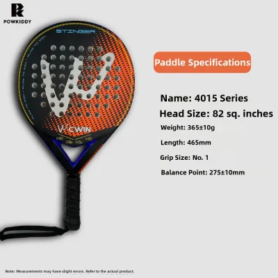 POWKIDDY | Carbon Fiber Professional Padel Racket