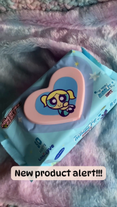 Uni-Love x The Powerpuff Girls Wipes 80s (Bubbles) Pack of 1 or 3