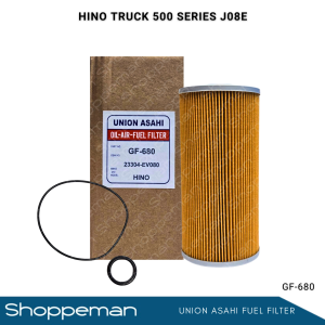UNION ASAHI HINO TRUCK 500 SERIES J08E FUEL FILTER GF-680 23304-EV080