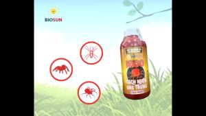 N100 thuốc diệt nhện và diệt Virus thuốc trừ nhện đỏ hoa hồng sạch khuẩn sạch nhện Biosun 500ml - Happy Home 4U