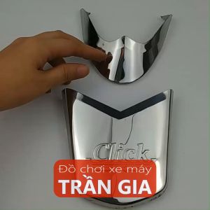 Chỉ mũi dè trước sau xe Click Thái 110 đời đầu năm 2006-2007-2008-2009-2010-2011-2012 ốp mỏ đuôi dè inox
