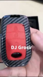 Case Carbon Smartkey Cover Key Kunci Toyota Fortuner - 7114