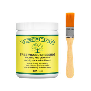 Yegbong Tree Bonsai Wound Pruning Sealer Plant Tree Wound Pruning Sealer Grafting Plant Grafting Pruning Sealer Cut Paste Pruning Compound Tree Cut Paste Wound Sealant for Tree and Bonsai （100g）