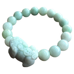 Natural Accessible Luxury Jadeite Ball Bracelet Womens Special-Interest Design Myanmar Mine Timber Beads Ice Jade Beads Bracelet Jewelry