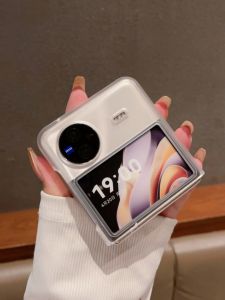 Vivo Xflip Phone Case Ultra-Thin Foldable Screen Protection Transparent Matte Finish Protective Cover for Men And Women