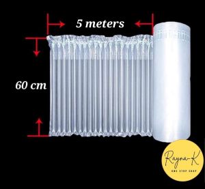60cm Height Inflatable Reusable Ecofriendly Packaging Bag Bubble Packs Thick MAKAPAL Air Column (without pump)