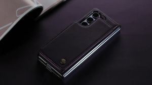 Casing hp Samsung z fold 6 Caseme C22 Slot kartu Cover Leather Wallet Case