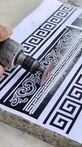 Lưỡi cắt gạch đá lưỡi điêu khắc gạch đá mini gắn máy khoan máy mài khắc