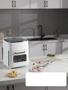 MD Air fryer รุ่นใหม่! 8.5L  /6L หม้อทอด  เครื่องทอดไร้มัน หม้อทอดไร้น้ำมัน หม้อทอดลมร้อน เครื่องทอดอัจฉริยะ ความร้อนอย่างรวดเร็ว ความร้อนทั้งหมด