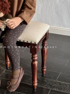 Autumn Cotton Trousers for Girls Warm Base Layer Pants Childrens Clothing Dream Xiaoxiang Beibei Brand Casual Style Long Pants