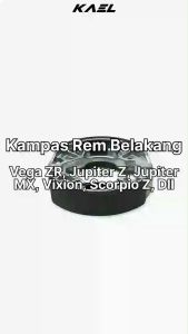 Kampas Rem Motor: Vixion, Vega R New, Jupiter Z, Scorpio Z, Byson Kamvas