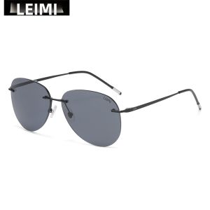 Leimi | Frameless Nylon Polarized Sunglasses