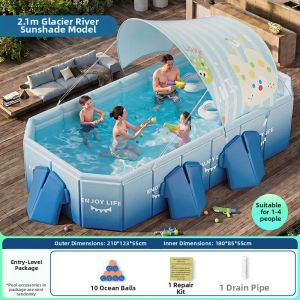 GWYNET | Foldable Non-Inflatable Kids Pool