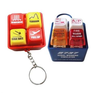 Boeing 737 Airbus EGPWS Warning Sound Simulator Pilot Keychain Boeing Airbus Commercial Aircraft Route Pilot Crew Car Keychain