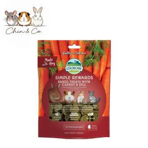 OXBOW Simple Rewards Baked Treats With Carrot & Dill 3OZ/85.05G