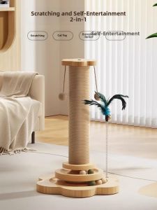 hipidog | Durable Non-Flaking Scratching Post for Cats