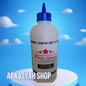 LEM FIVE STAR EPOXY HARDENER RESIN FS NB 1/2KG (LEM KAYU LEM 2 KOMPONEN LEM SUPER KUAT)
