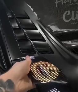 LED Decoration RGB Light Bluetooth Mobile App DIY Advertising LED Light Home Party Pattern Graffiti LED Display Screen Car Foldable Personalized Scrolling Message Screen