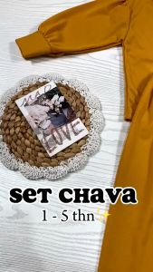 ALISA - Setelan anak Chava / Set Anak Perempuan Chava