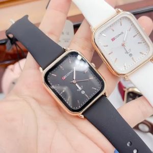 นาฬิกาข้อมือแฟชั่น ทันสมัย สวยมาก ดีไซน์หน้าปัด วันที่ สายนิ่ม ใส่ได้ทุกเพศ ทุกวัย พร้อมของแถม ปริมาณ 50 กรัม