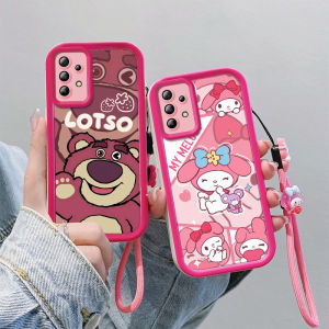 Applicable to Samsung A13 4G Phone Case Japan and South Korea Cute Female Galaxy A13 5G Protective Case Fashion Student Samsung A13 Cartoon Creative 3 Star A13 Case AL3 Fashion Melody