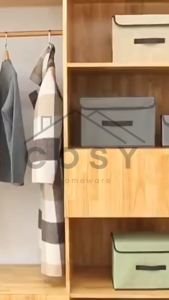 COSY Tempat Penyimpanan 2in1 Serbaguna Box Penyimpan Pakaian Serbaguna Storage Box Organizer Baju Kotak Mainan Anak Portable