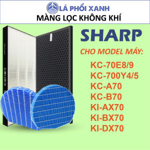Màng lọc không khí sharp KC-A70/B70 KC-700Y4/Y5 KI-70 KC-70E8/9 Màng lọc hepa màng lọc bù ẩm màng lọc than hoạt tính