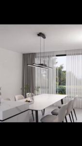 Nordic Pendent Light Double Lumens Chandelier LED Hanging Lamp for Dining Room Bedroom Living Room Home Decorative Lighting
