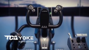 รองรับ PC - XBOX: ThrustMaster TCA YOKE PACK BOEING ED พร้อมส่ง - รับประกันศูนย์ไทย 1 ปี